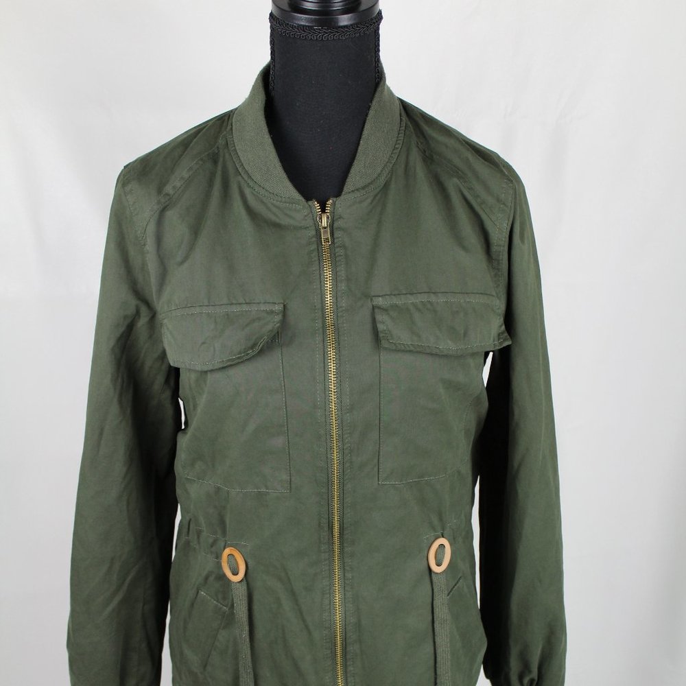 Green Military Style Forever 21 Jacket - Picture 8 of 10